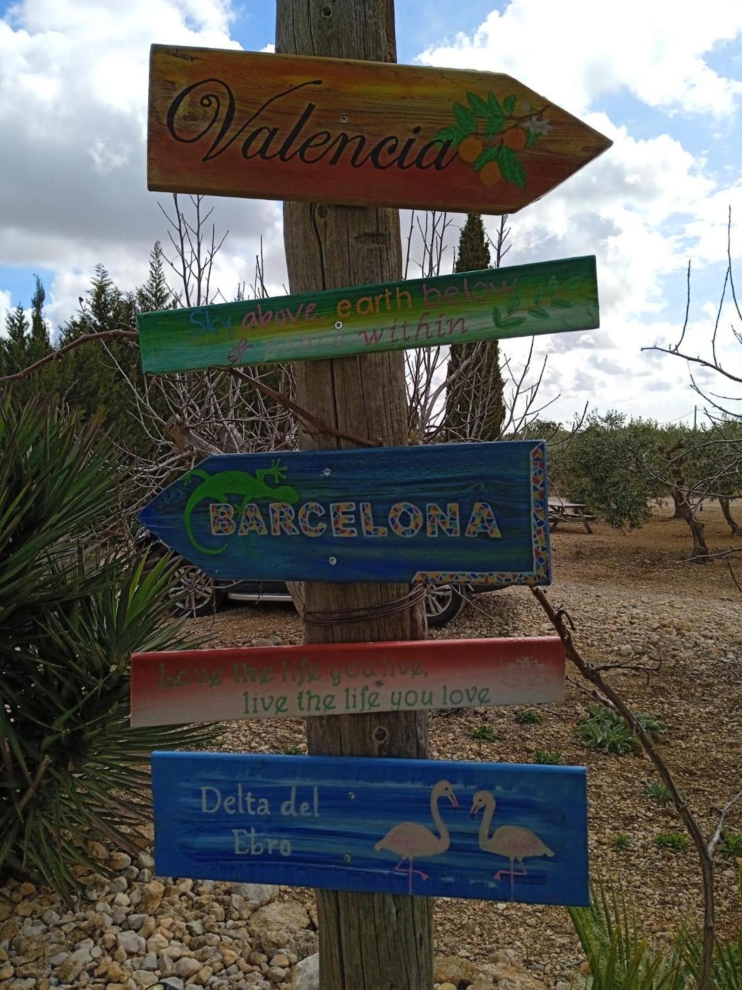 Finca El Gaudi, Casita Catharina L'Ampolla Eksteriør billede